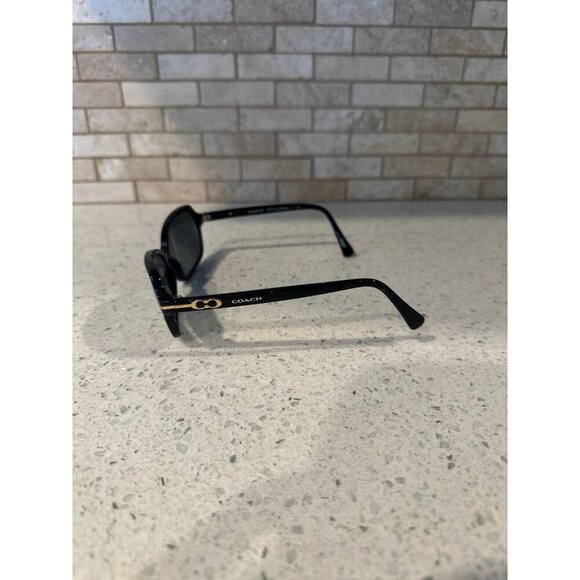 Coach HC8116 (L087 Blair) Sunglasses with‎ magnification, Dark Tortoise/Brown - Picture 2 of 5